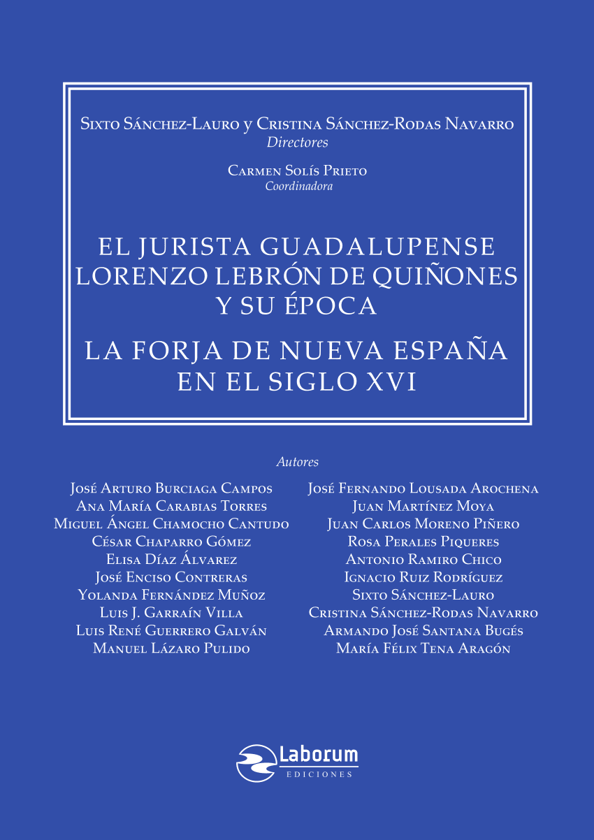 El jurista Lorenzo Lebrón de Quiñones